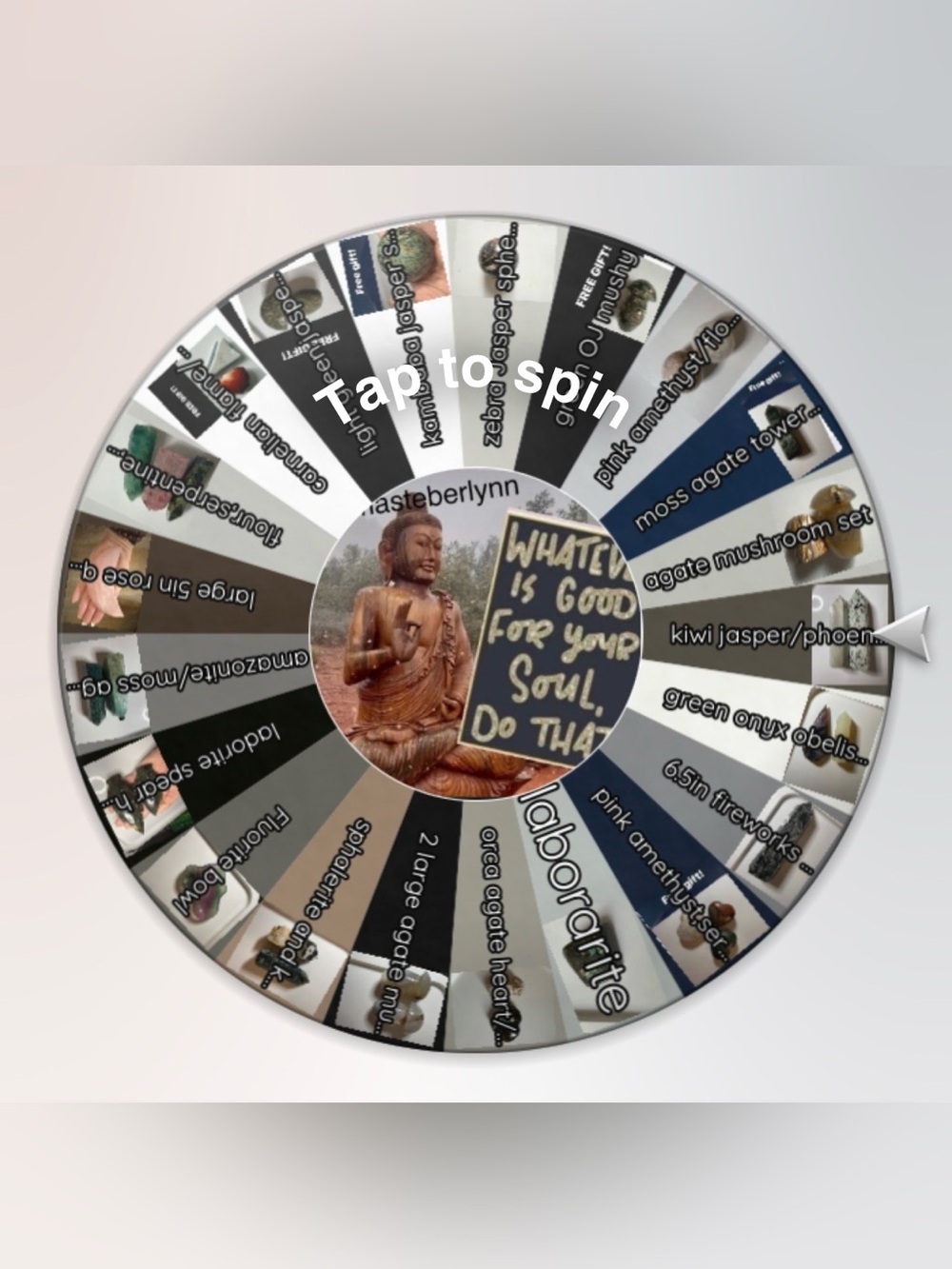 Spin the Crystal Wheel